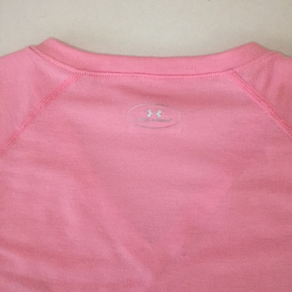 Under Armour Pink T-shirt Size M - Picture 4 of 8